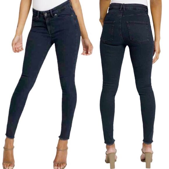 GOOD AMERICAN Good Legs High Rise Skinny Jeans! - Picture 1 of 7